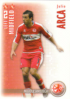 Julio Arca Middlesbrough 2006/07 Shoot Out #212